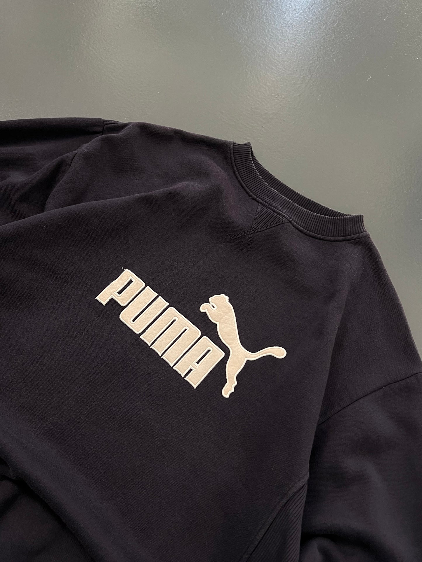 SUDADERA PUMA BIG LOGO VINTAGE