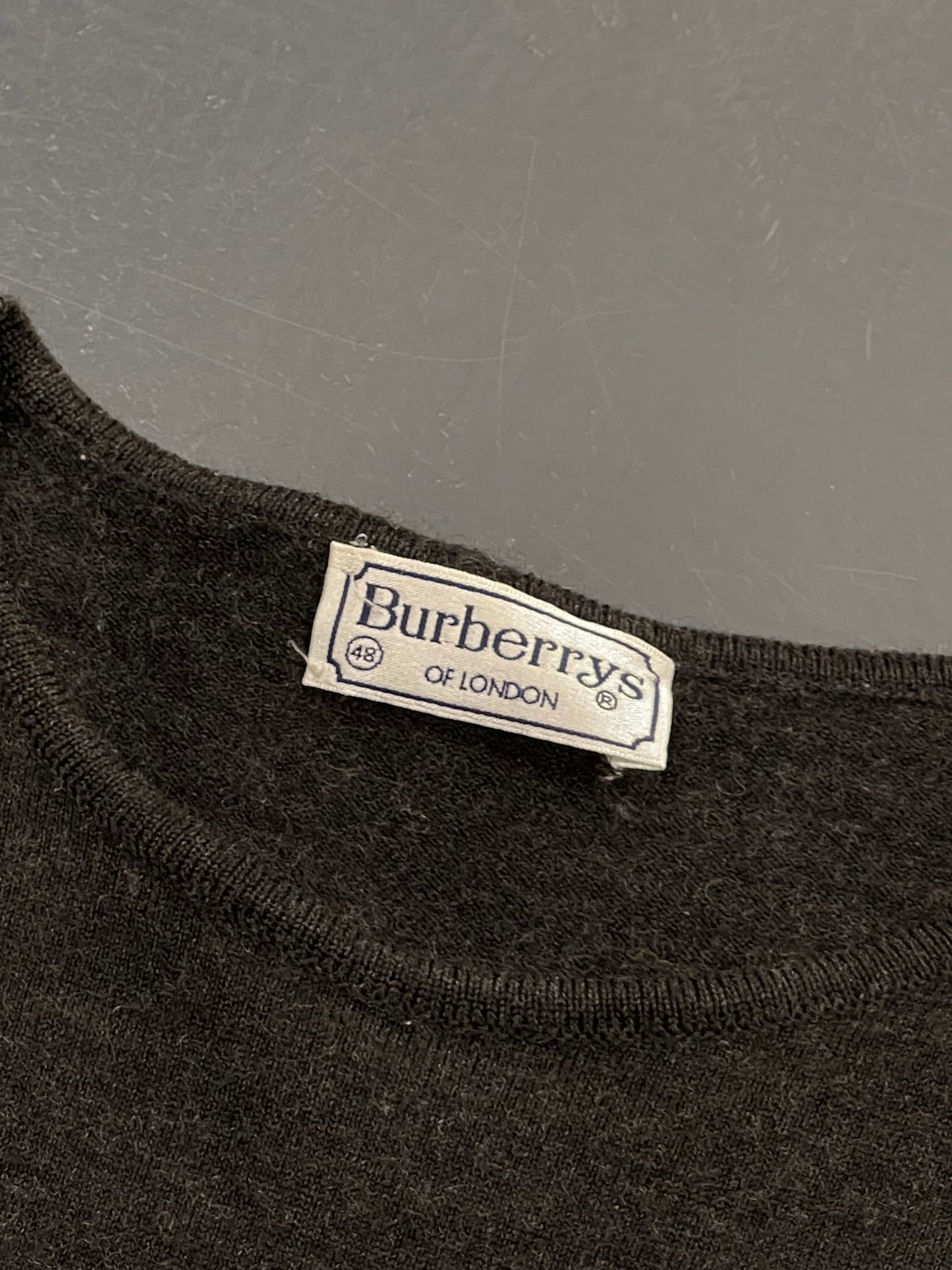 BURBERRY JERSEY ROUND NECK PREMIUM VINTAGE