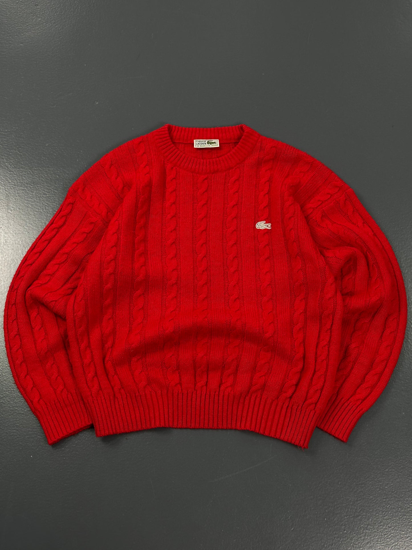 JERSEY LACOSTE TRENZADO VINTAGE