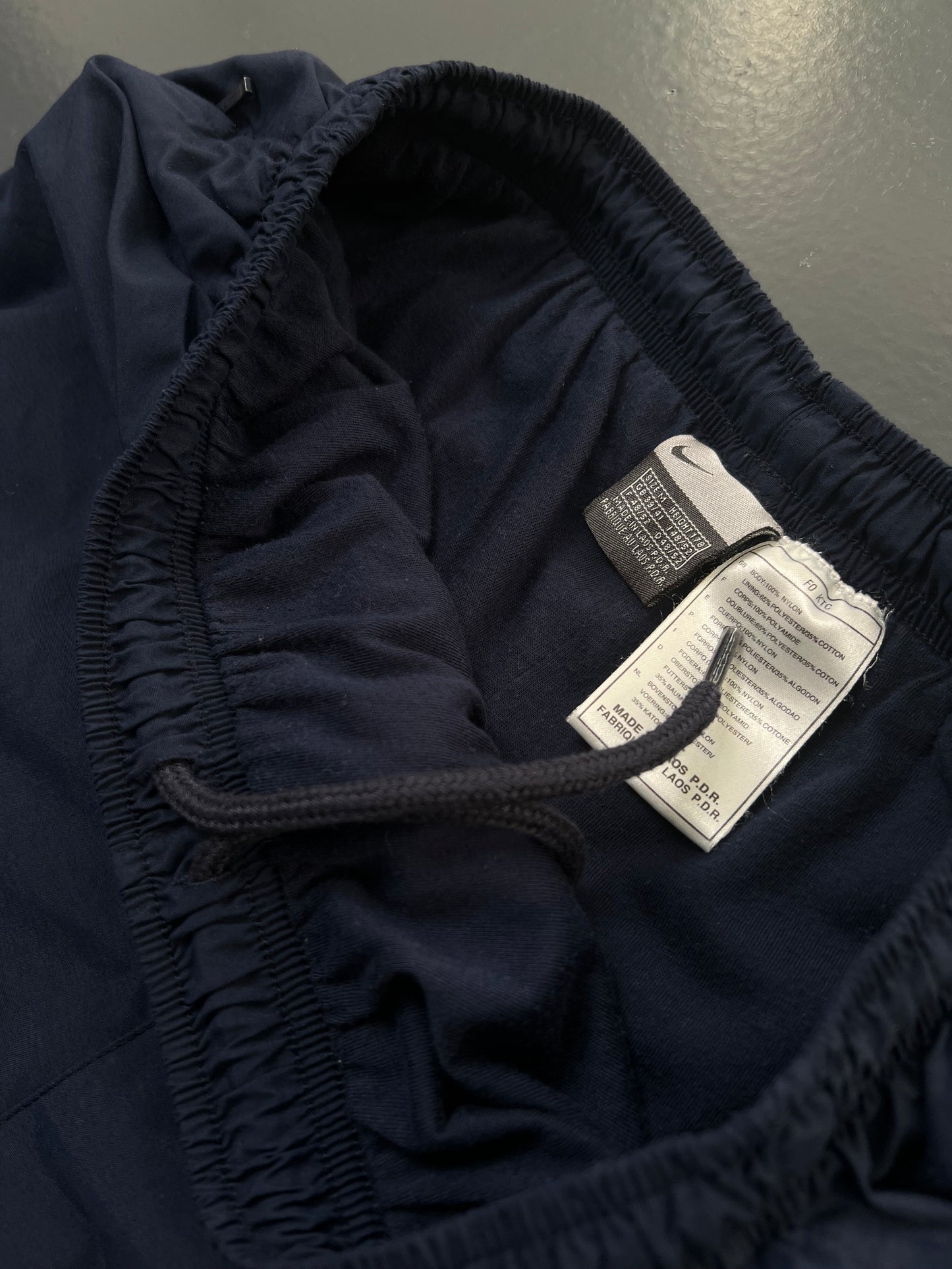 TRACK PANT NIKE Y2K VINTAGE NAVY BLUE