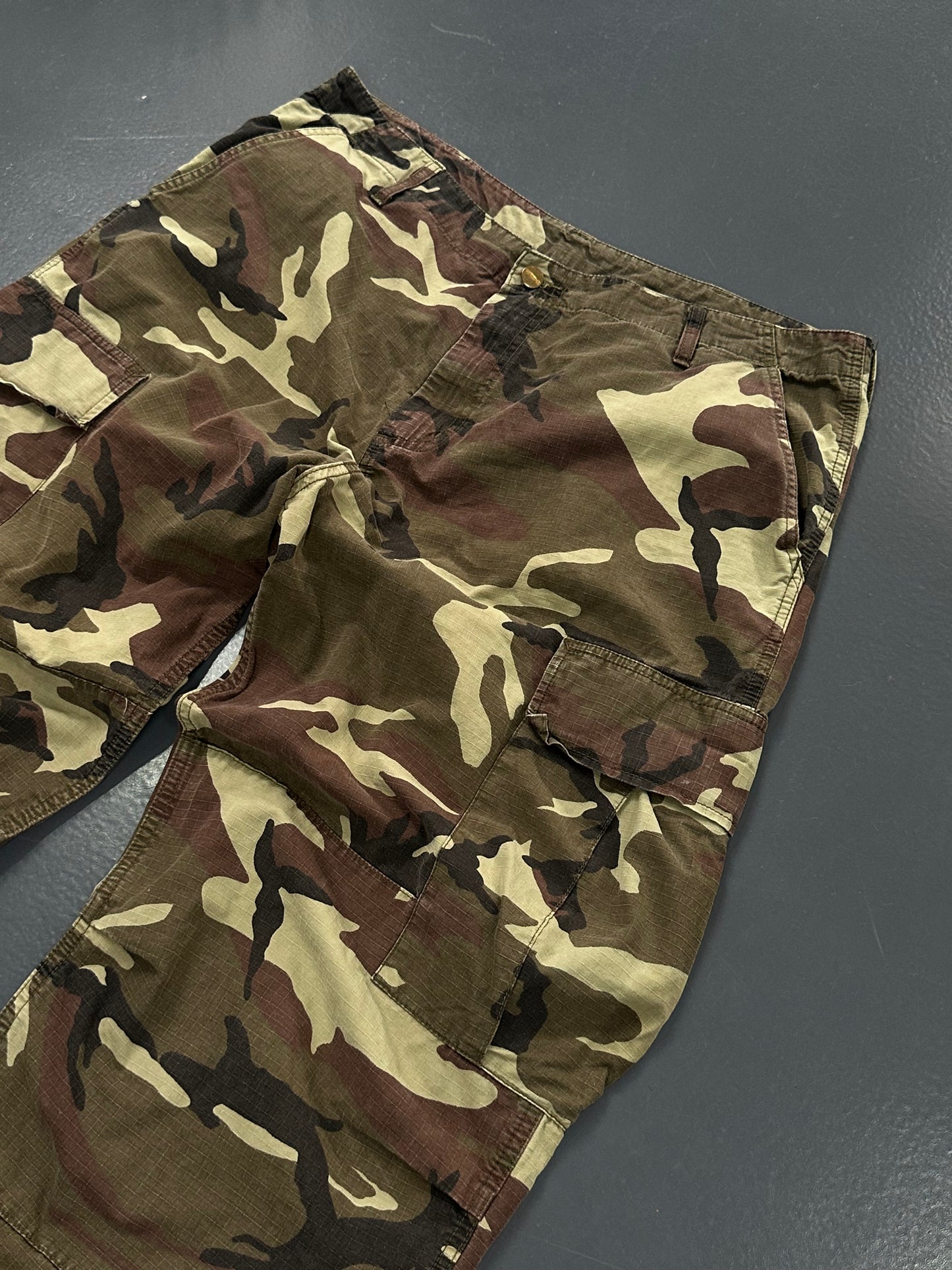 PANTALONES CARHARTT CAMO VINTAGE RETRO VERDE