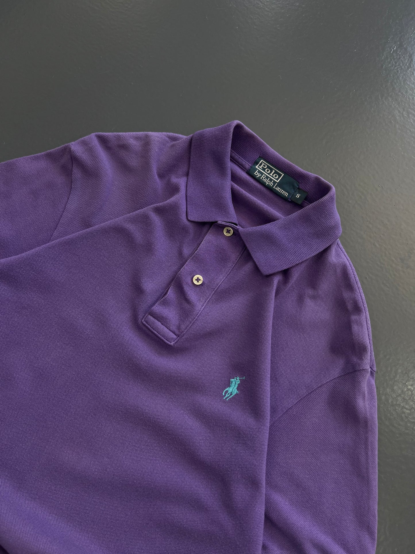 POLO RALPH LAUREN VINTAGE BLUE HORSE