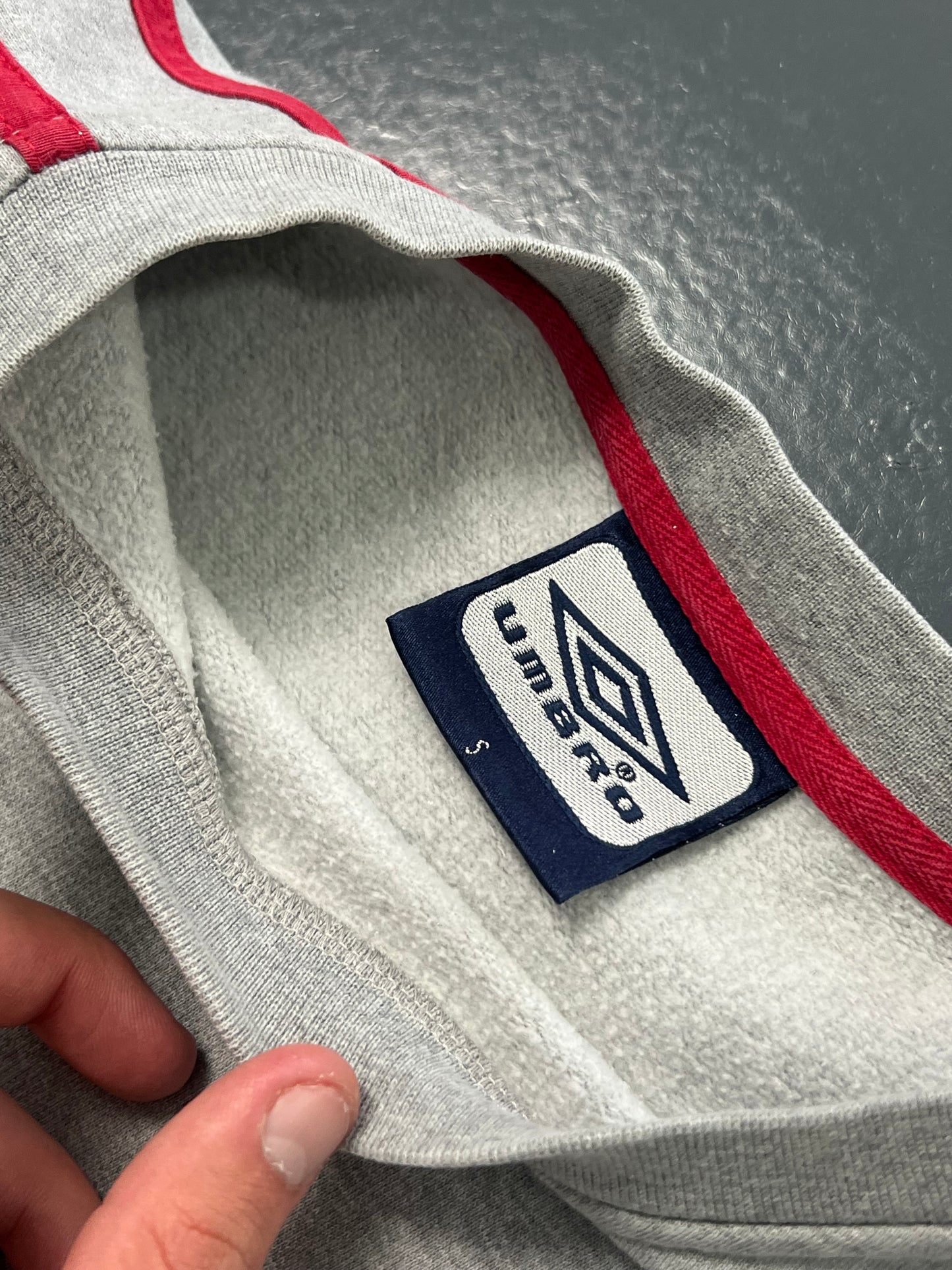 SUDADERA UMBRO BIG LOGO VINTAGE