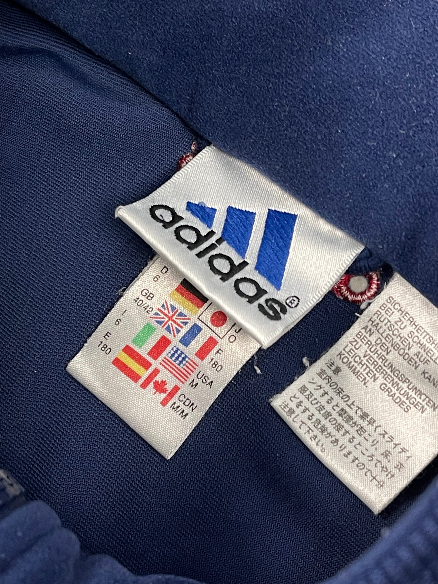 ADIDAS MELOCO WINDBREAKER ZIP UP PREMIUM VINTAGE
