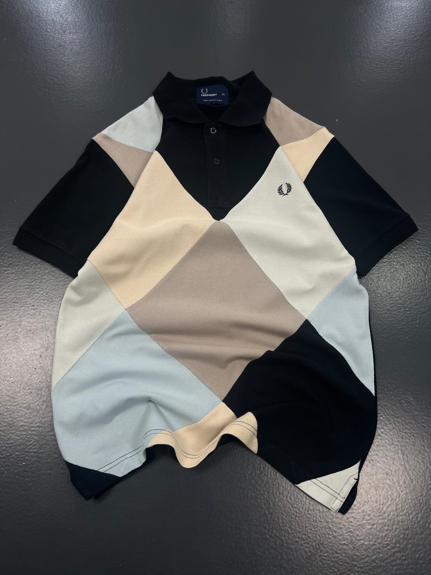 POLO FRED PERRY ROMBOS MULTICOLOR