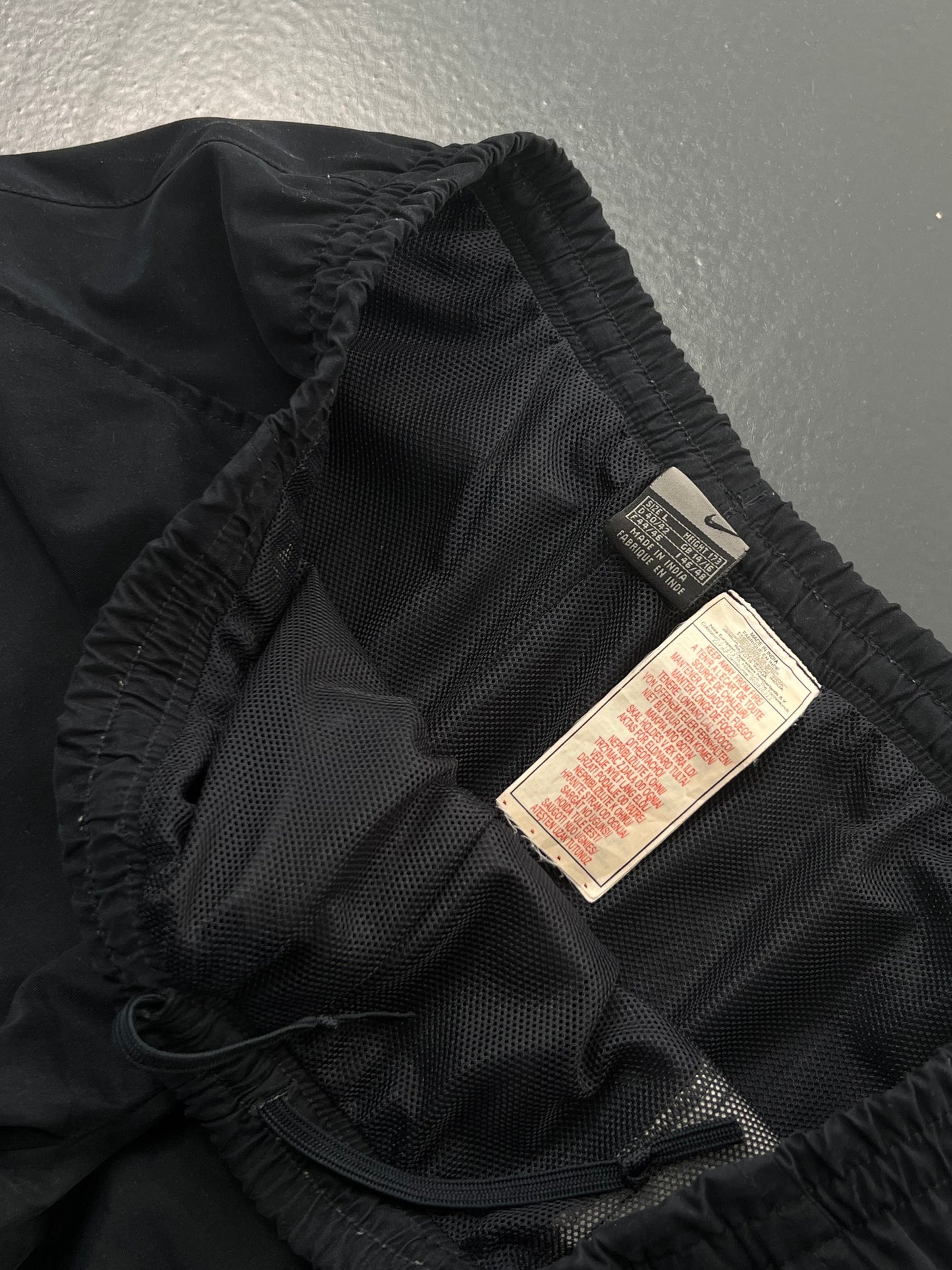 TRACK PANT NIKE Y2K VINTAGE MINIMAL DARK BLUE