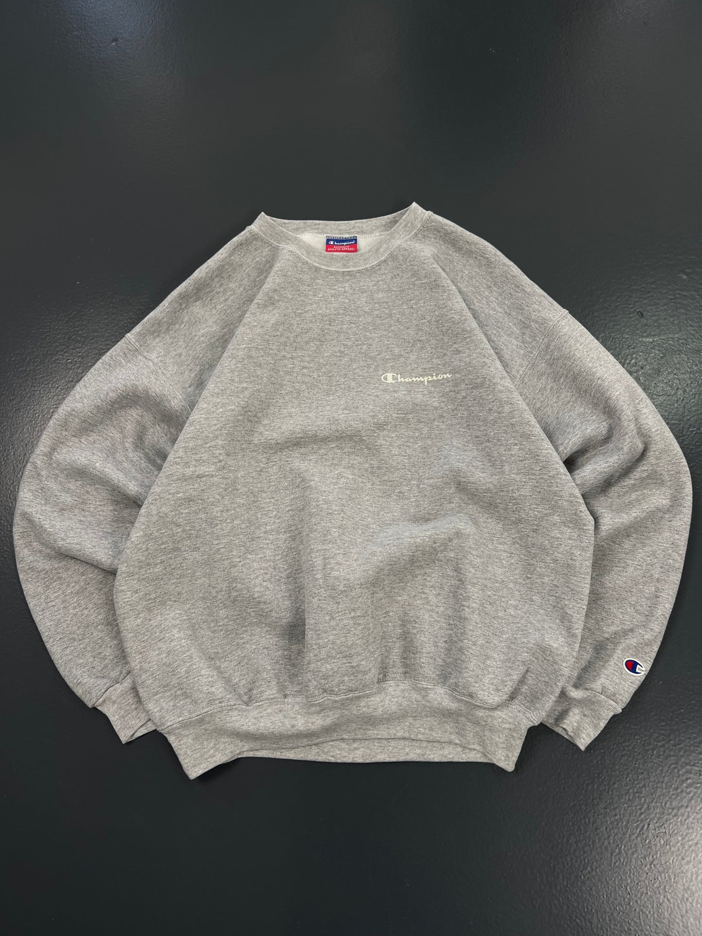 SUDADERA CHAMPION CLASSIC GREY VINTAGE