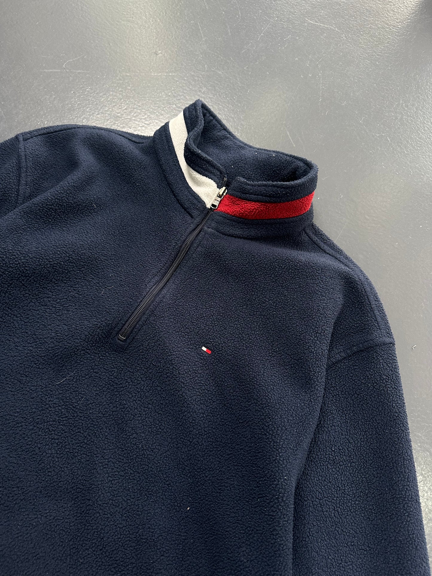 FORRO POLAR TOMMY HILFIGER VINTAGE AZUL MARINO