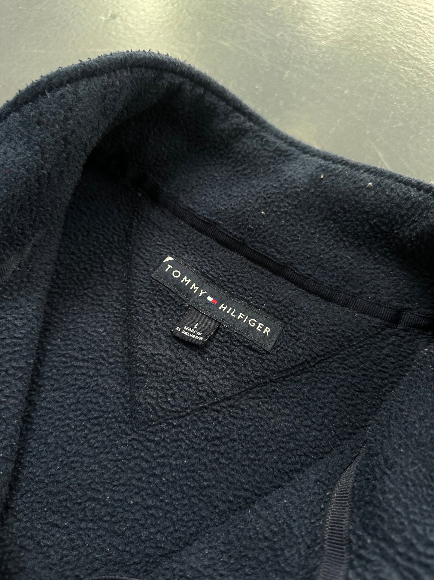 FORRO POLAR TOMMY HILFIGER VINTAGE AZUL MARINO