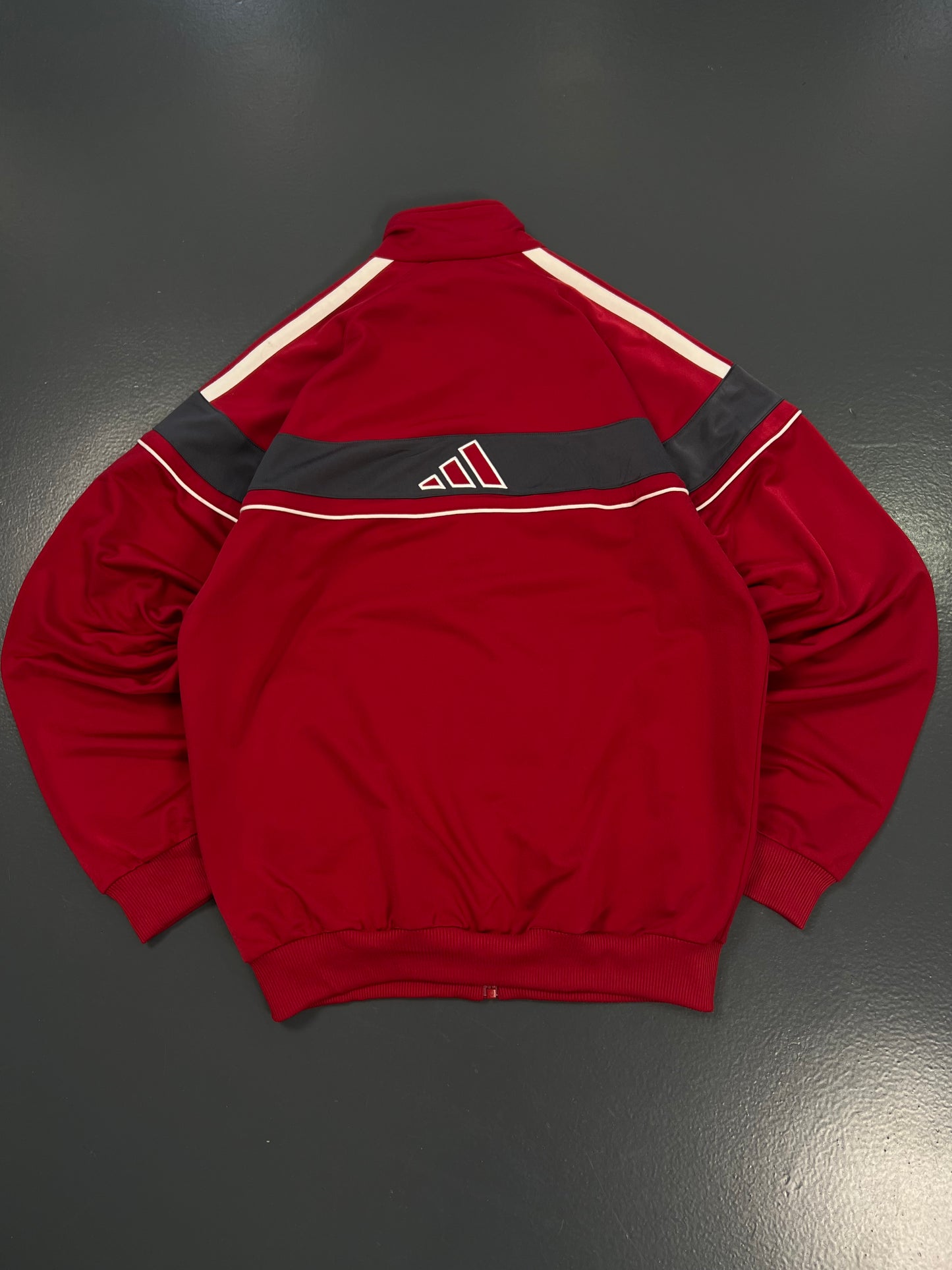 TRACK JACKET ADIDAS RED VINTAGE