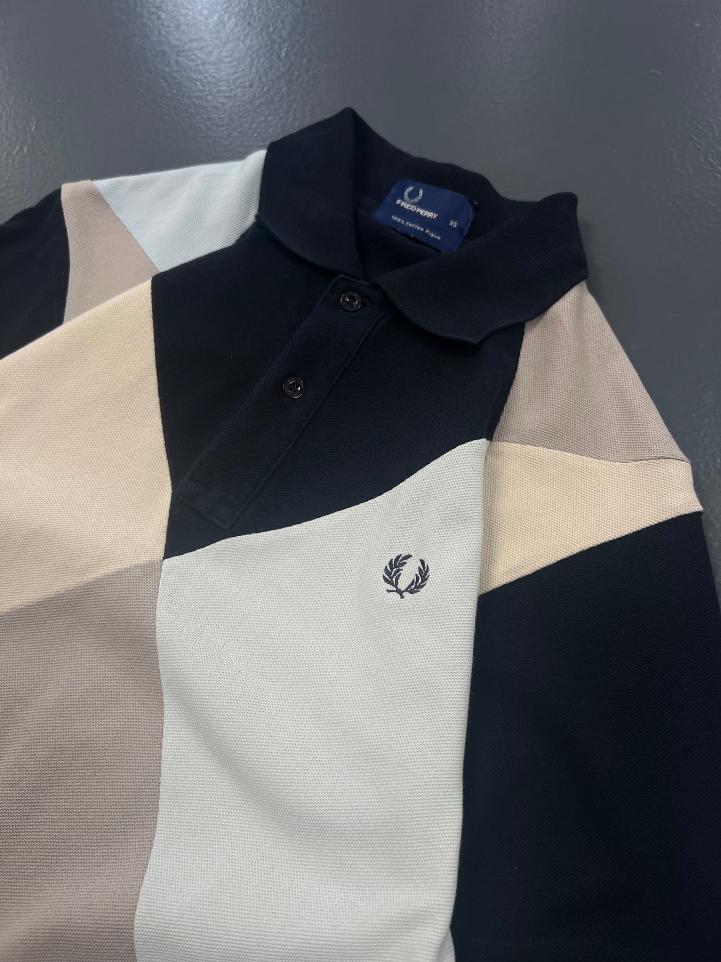 POLO FRED PERRY ROMBOS MULTICOLOR