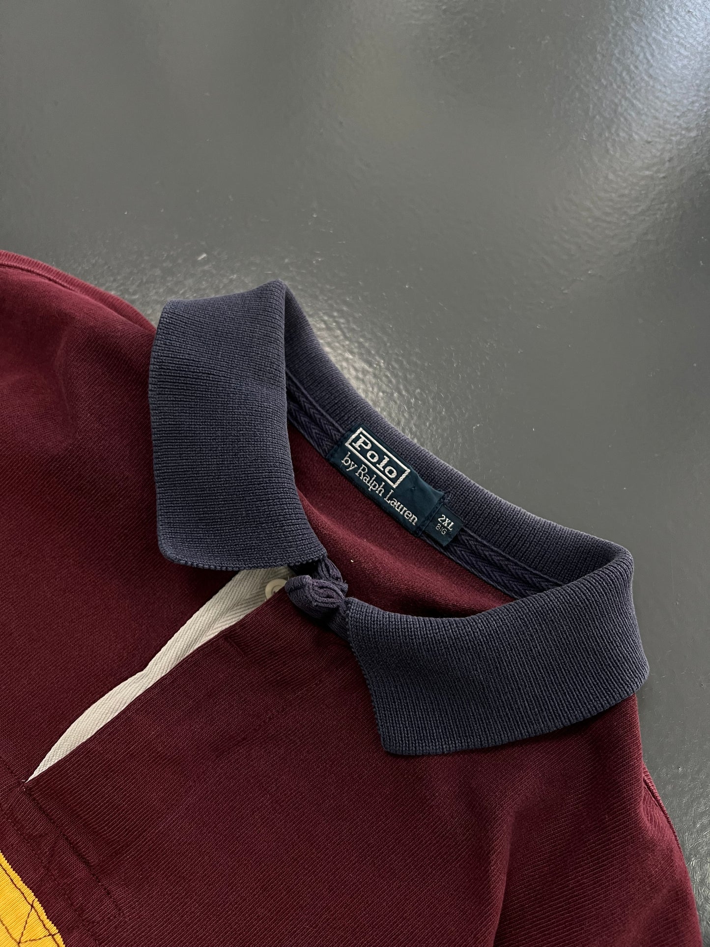 POLO RALPH LAUREN RUGBY STILE BORDADO