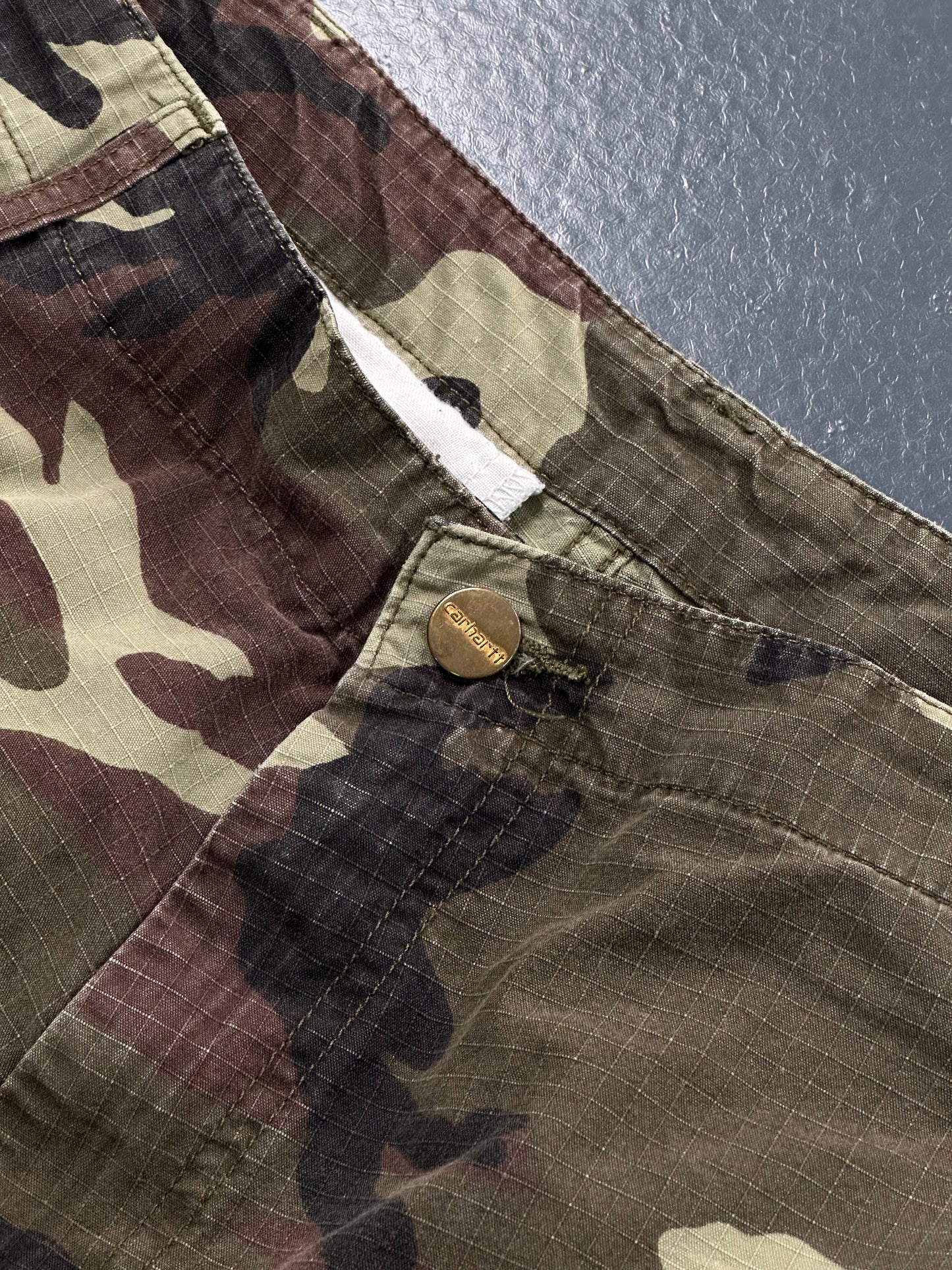 PANTALONES CARHARTT CAMO VINTAGE RETRO VERDE