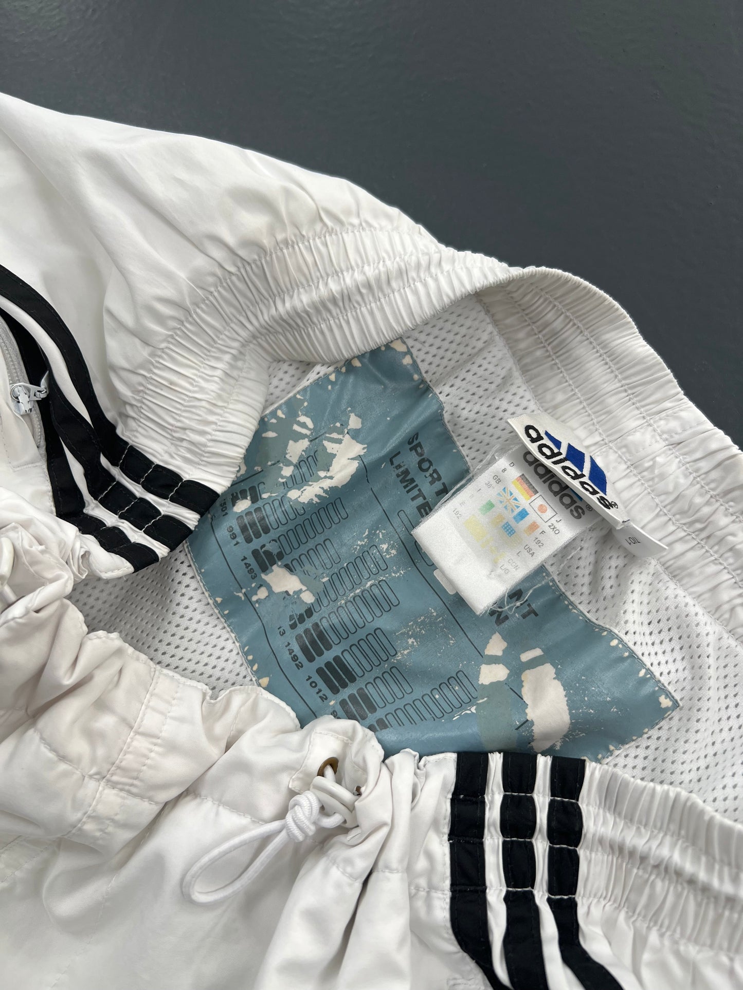 TRACK PANT ADIDAS Y2K VINTAGE WHITE