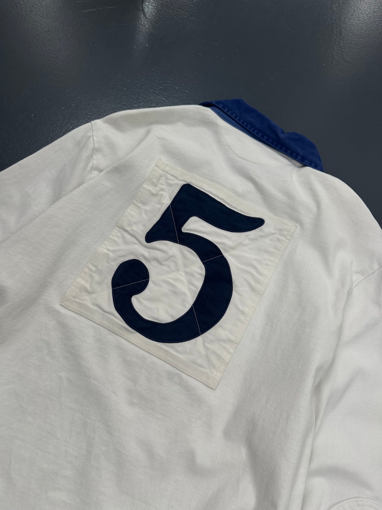 POLO LARGO RALPH LAUREN VINTAGE BLANCO