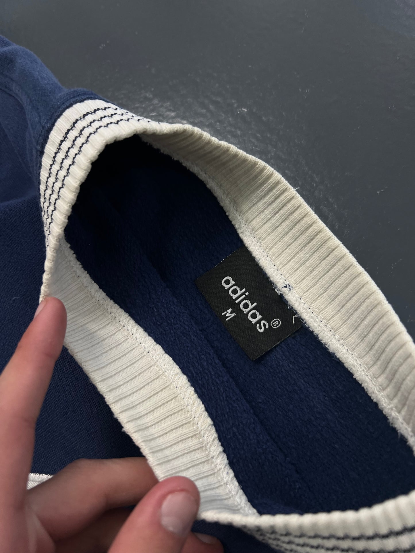 SUDADERA ADIDAS VINTAGE BIG LOGO 90´S