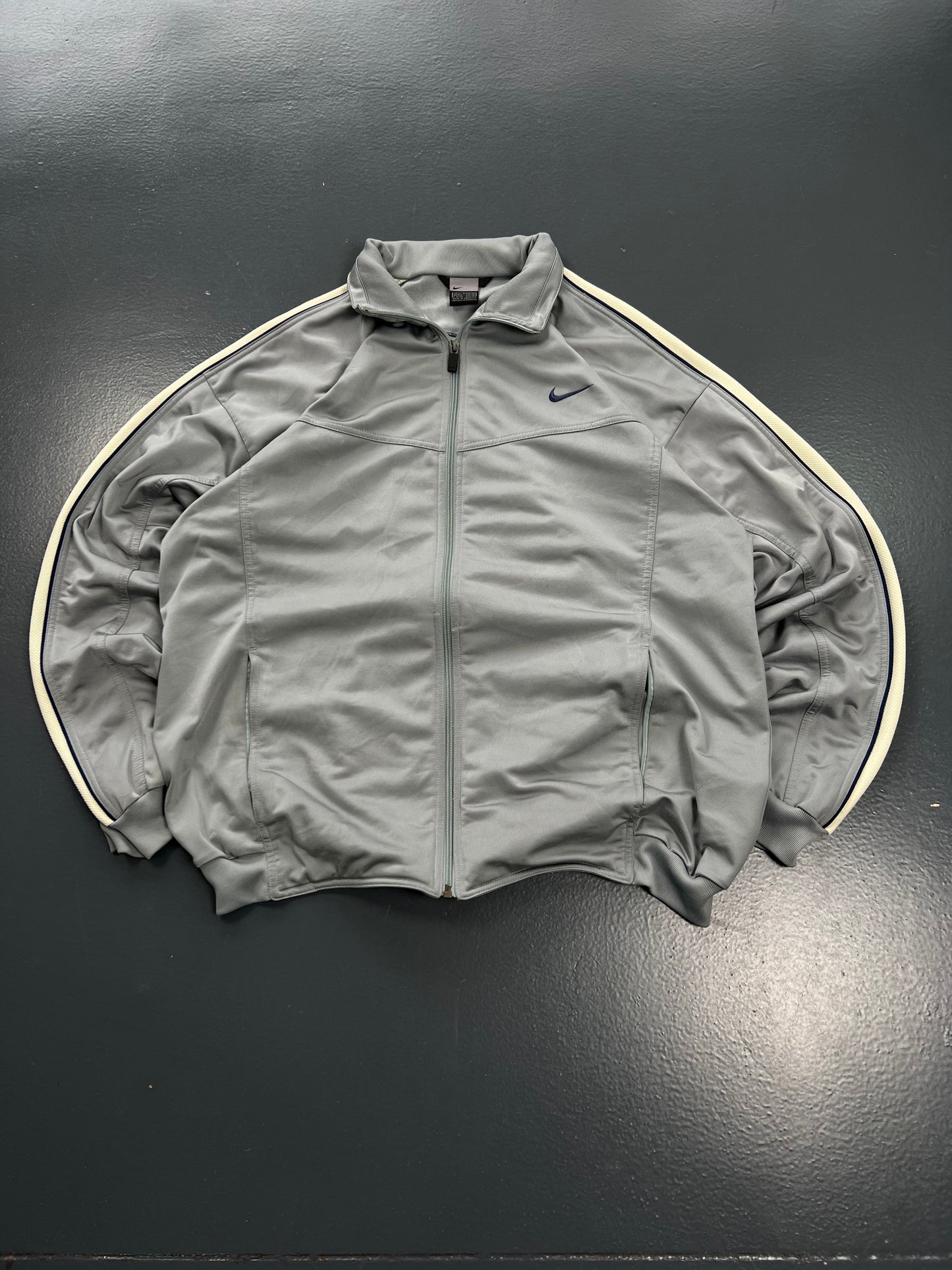 TRACK JACKET NIKE Y2K VINTAGE GREY lo