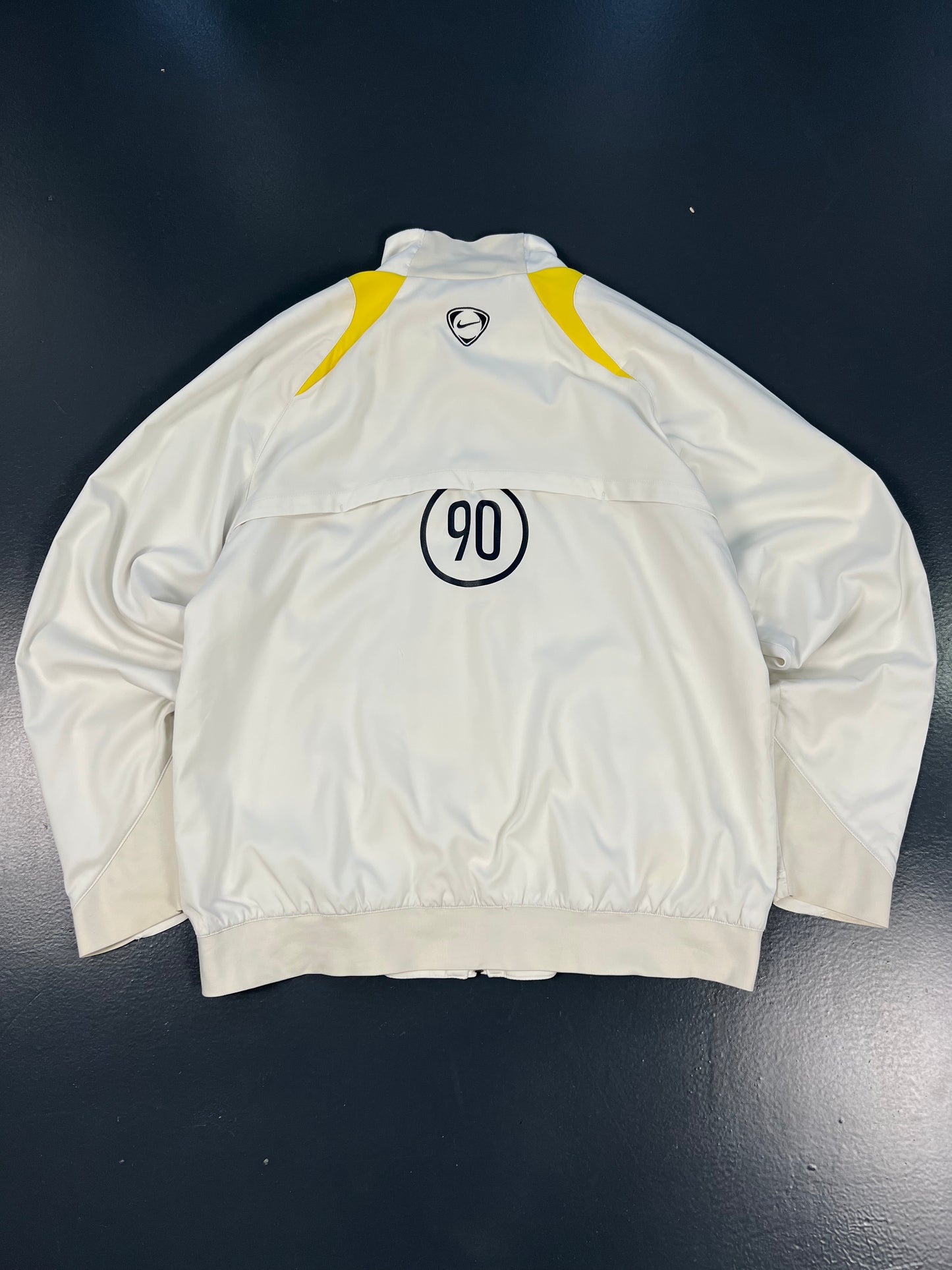 TRACK JACKET NIKE TOTAL 90 Y2K VINTAGE WHITE