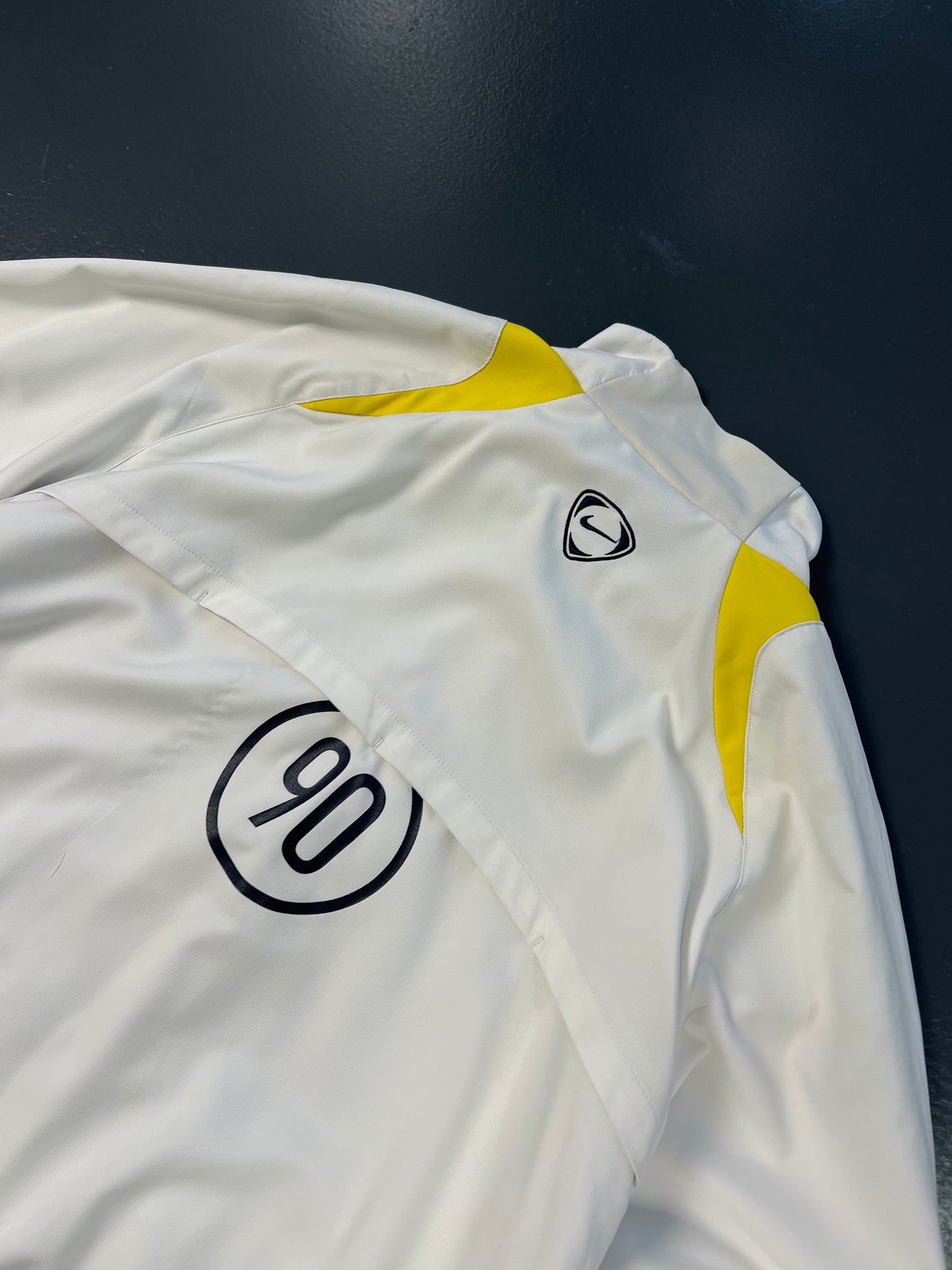 TRACK JACKET NIKE TOTAL 90 Y2K VINTAGE WHITE