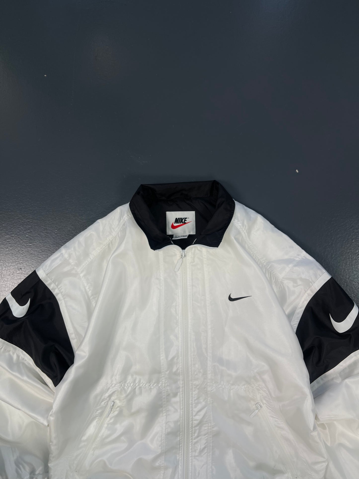 TRACK JACKET NIKE 90´S VINTAGE WHITE