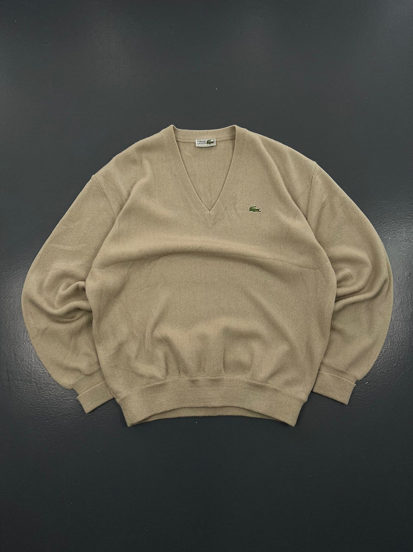 JERSEY LACOSTE BEIGE