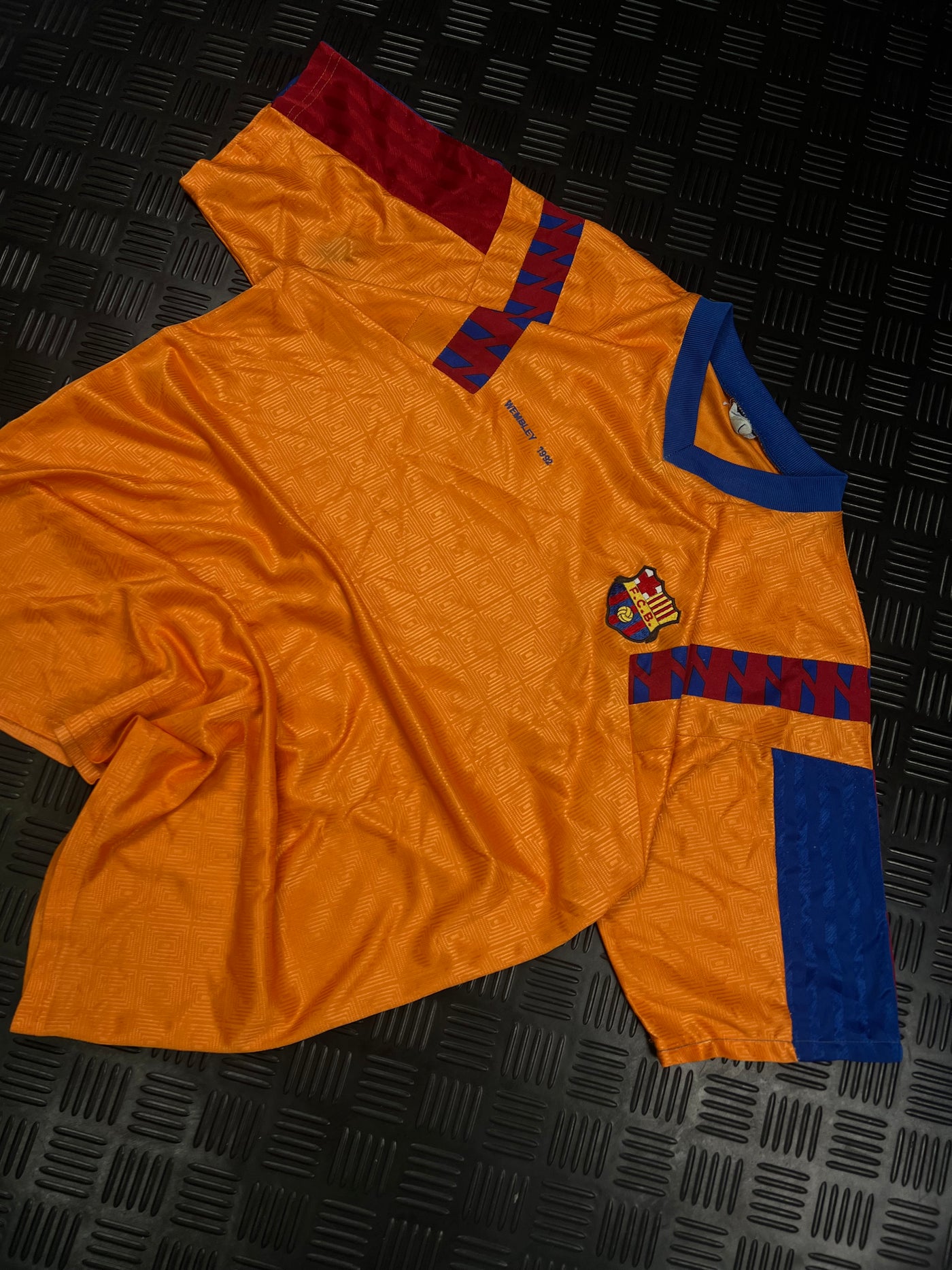 CAMISETA FUTBOL BARÇA FINAL WEMBLEY 1992 VINTAGE
