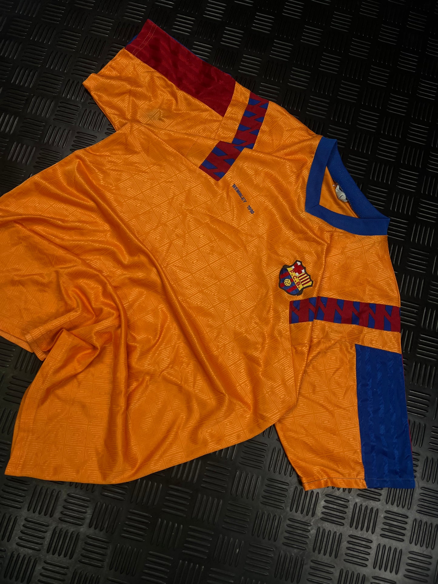 CAMISETA FUTBOL BARÇA FINAL WEMBLEY 1992 VINTAGE