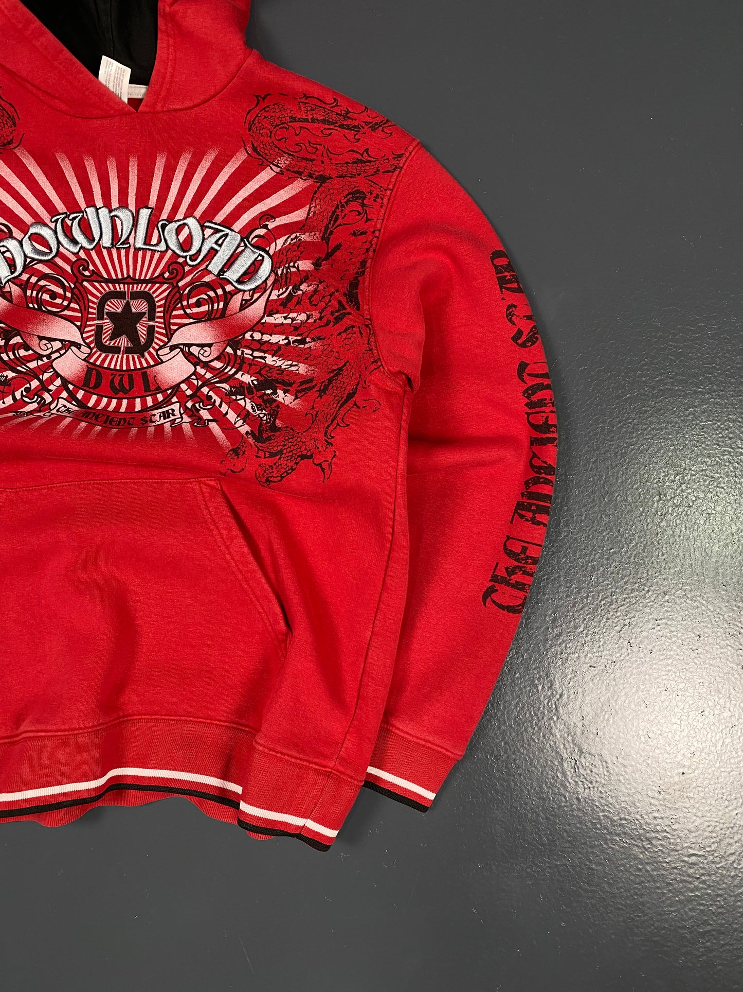 SUDADERA Y2K ROJA