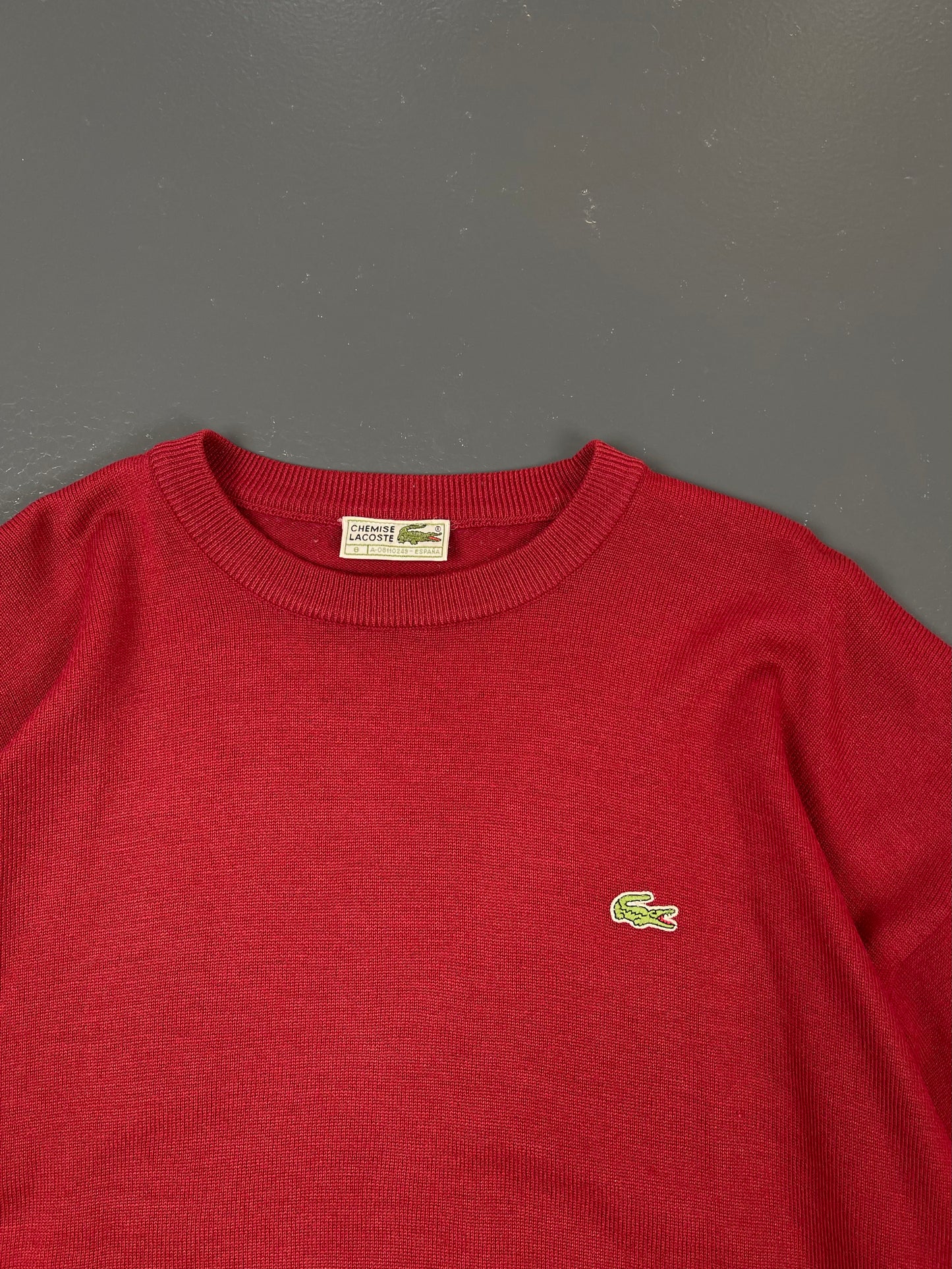 JERSEY LACOSTE CUELLO REDONDO