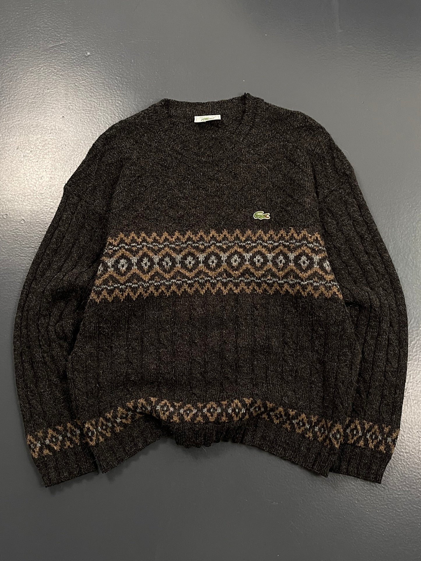 LACOSTE KNIT JERSEY PREMIUM VINTAGE