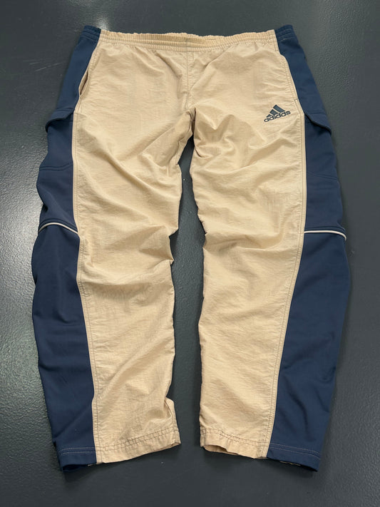 JOGGER ADIDAS VINTAGE BEIGE Y AZUL