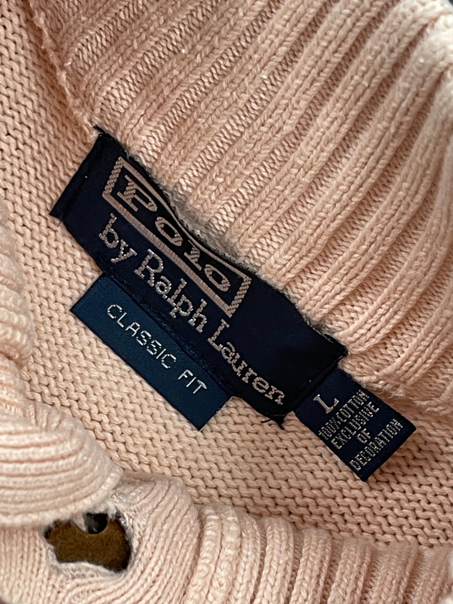 RALPH LAUREN JERSEY BIG LOGO PREMIUM VINTAGE