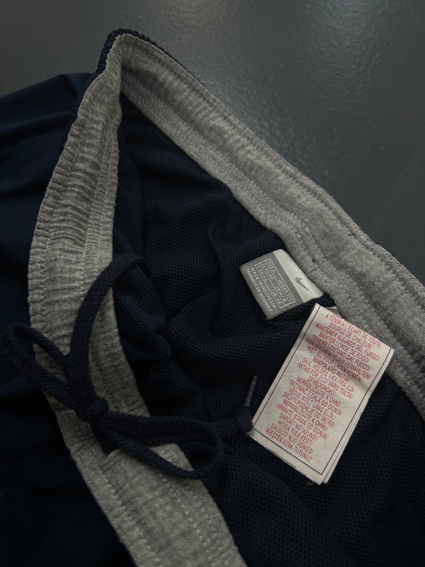 TRACK PANT NIKE Y2K VINTAGE NAVY BLUE