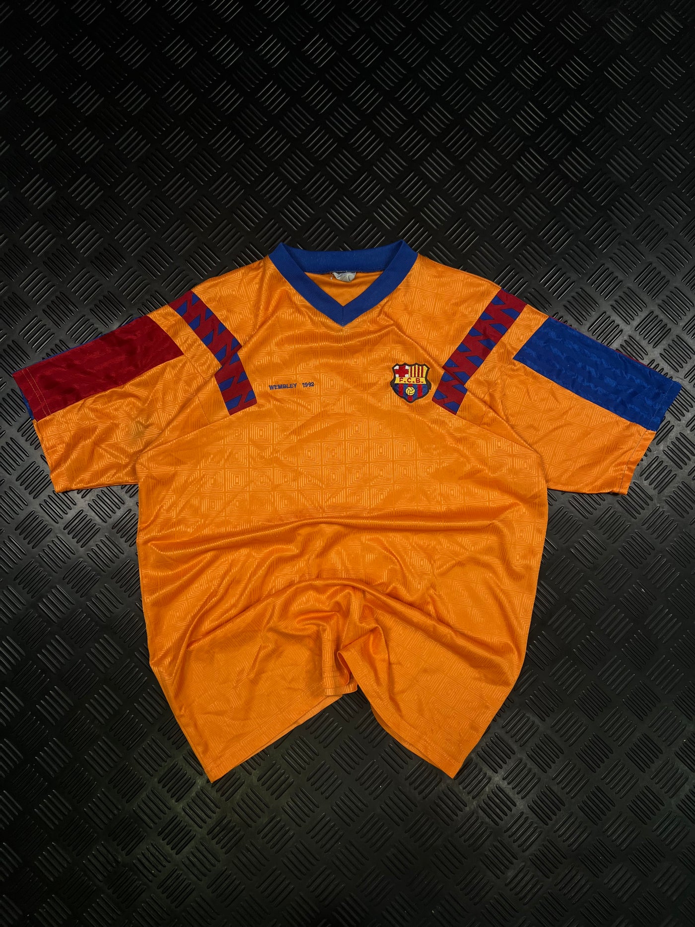 CAMISETA FUTBOL BARÇA FINAL WEMBLEY 1992 VINTAGE
