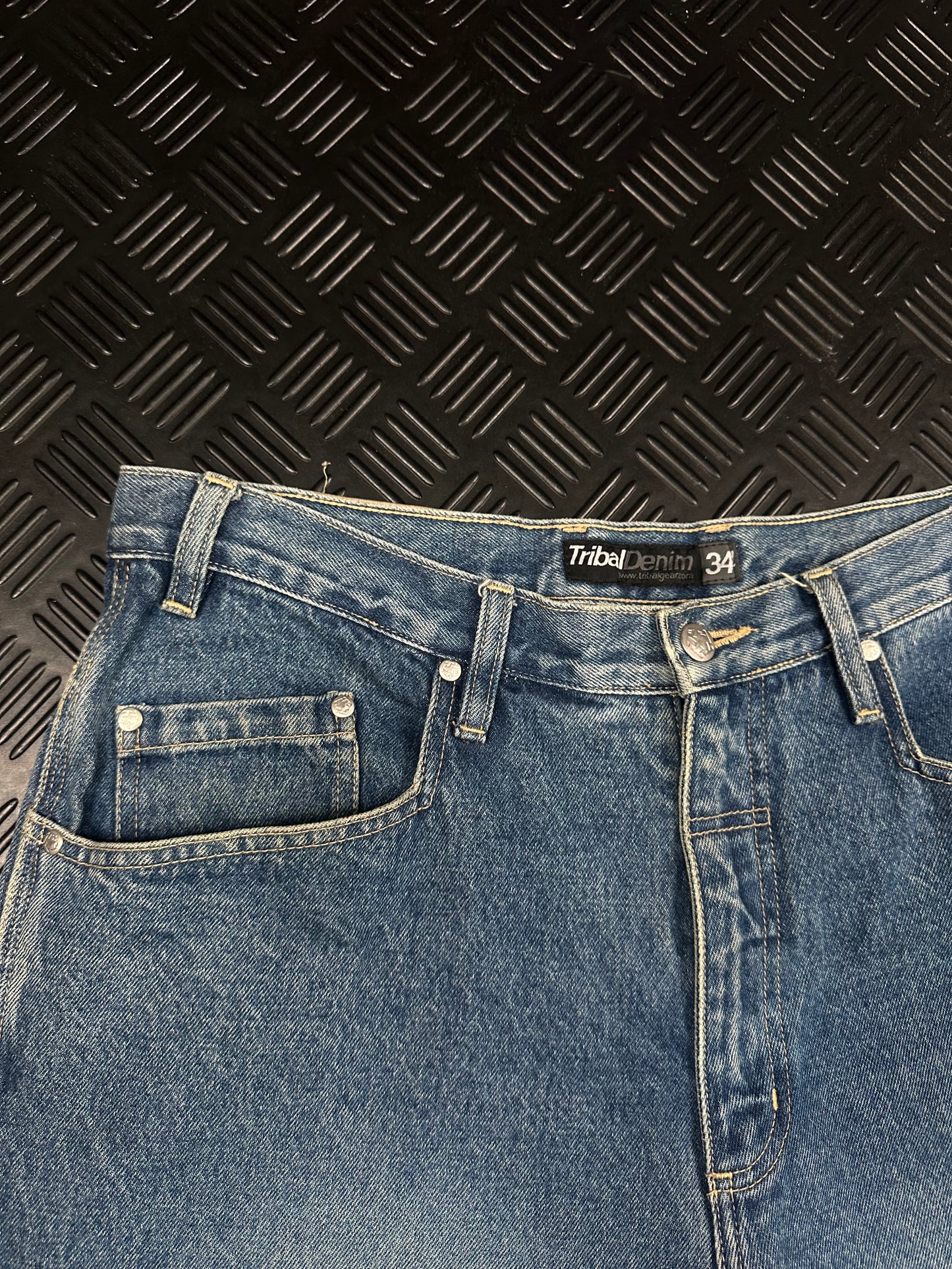 DENIM TRIBAL VINTAGE Y2K