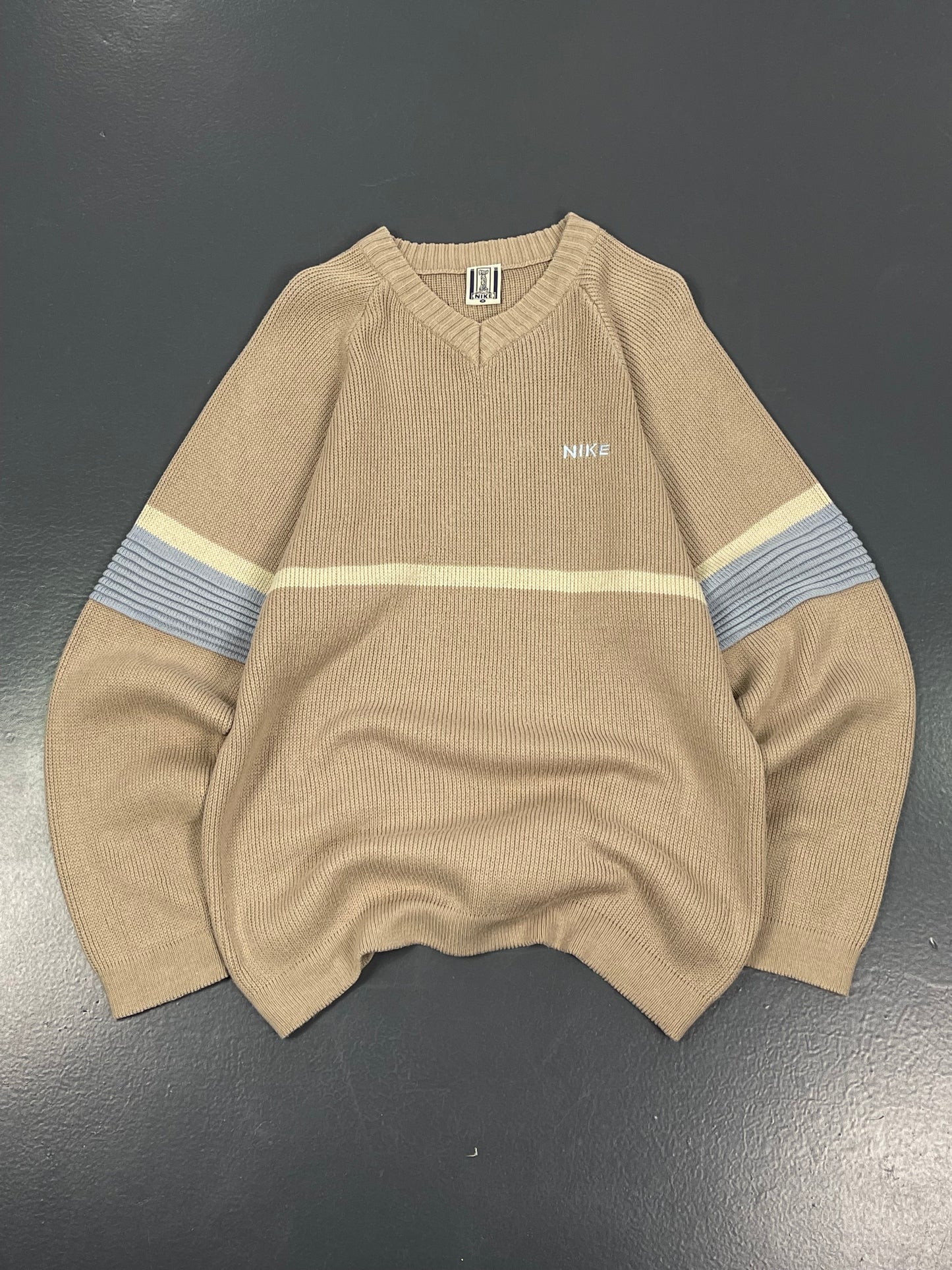 NIKE V-NECK JERSEY DOUBLE COLOUR PREMIUM VINTAGE