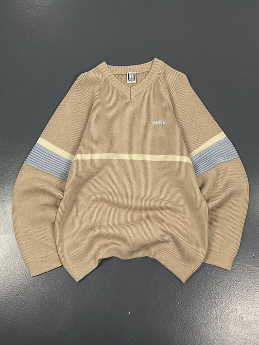 NIKE V-NECK JERSEY DOUBLE COLOUR PREMIUM VINTAGE