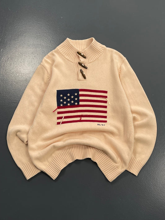 RALPH LAUREN JERSEY BIG LOGO PREMIUM VINTAGE