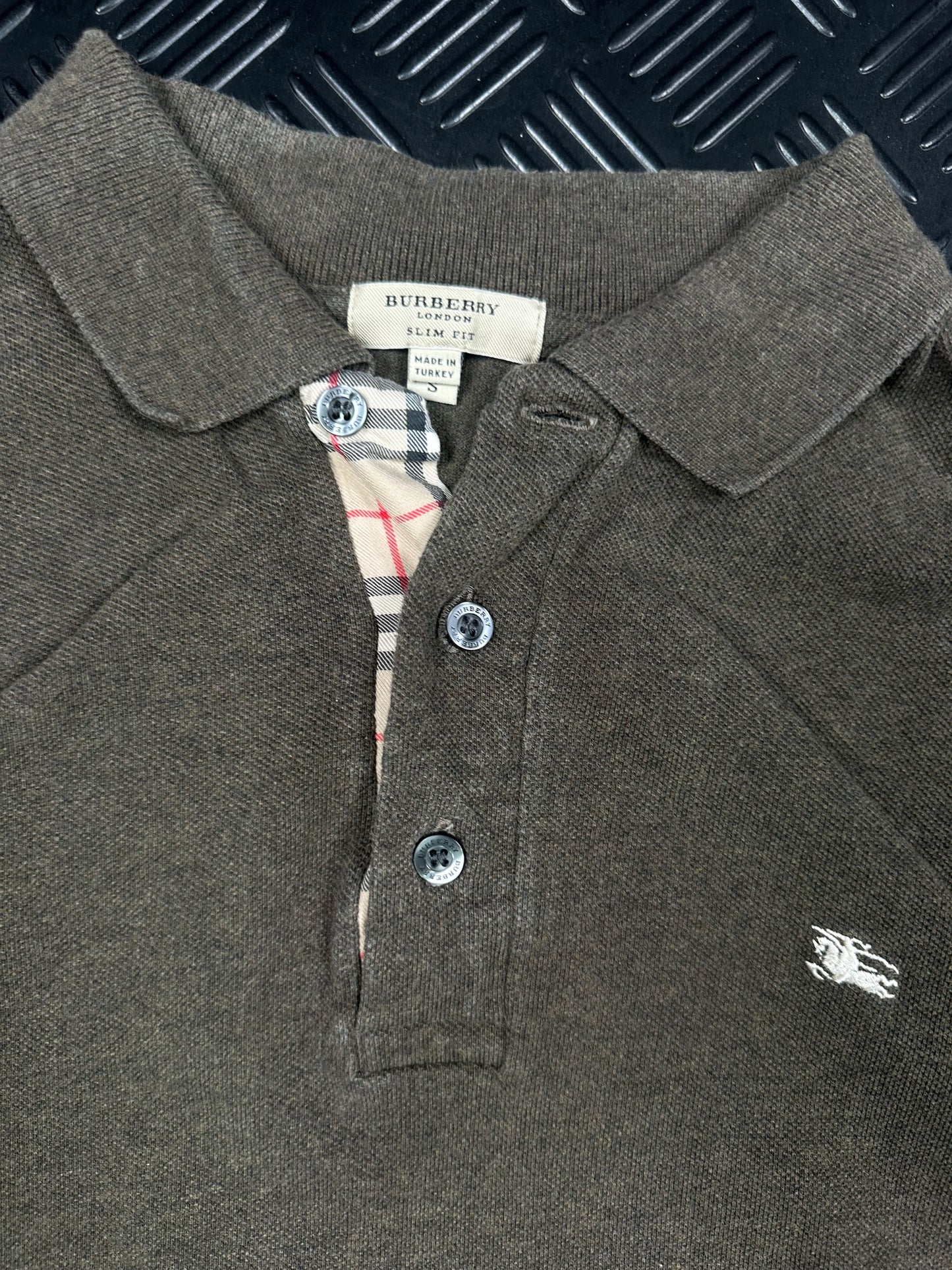 POLO BURBERRY WOMEN BUTTON UP VINTAGE