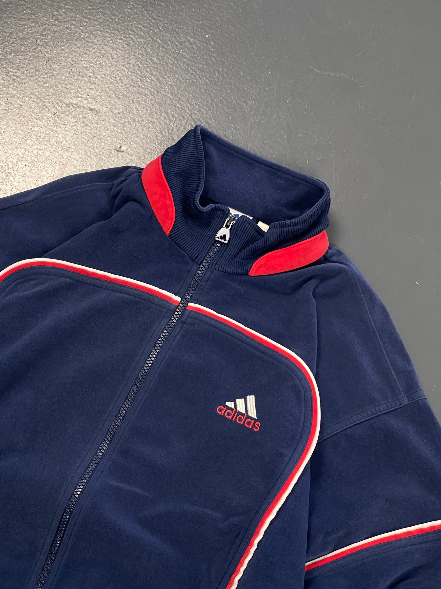 ADIDAS MELOCO WINDBREAKER ZIP UP PREMIUM VINTAGE