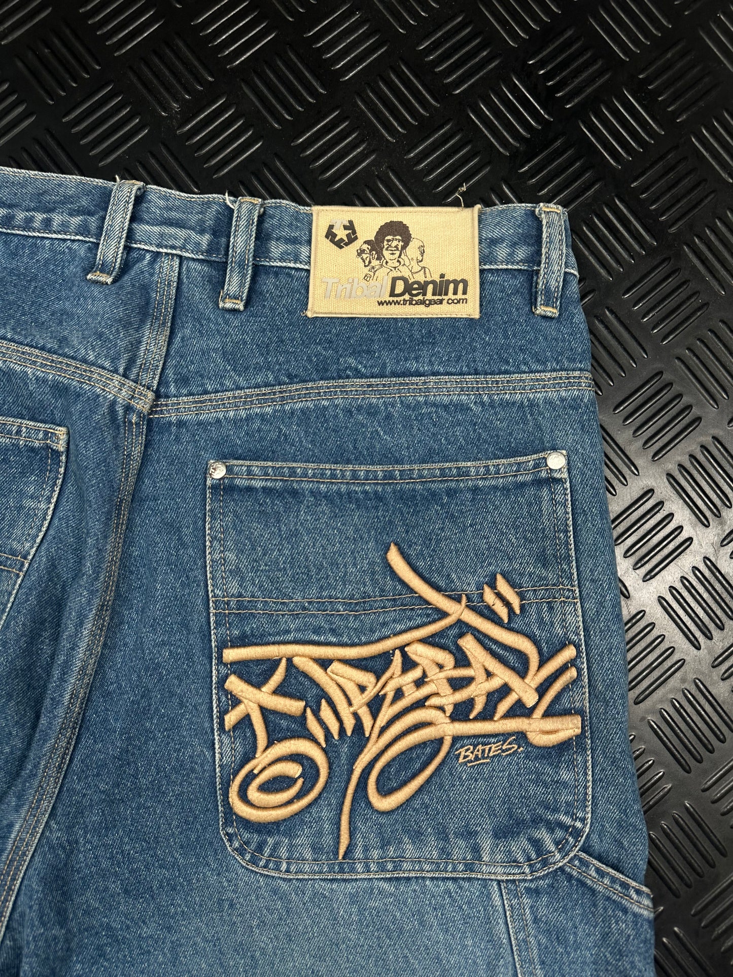 DENIM TRIBAL VINTAGE Y2K