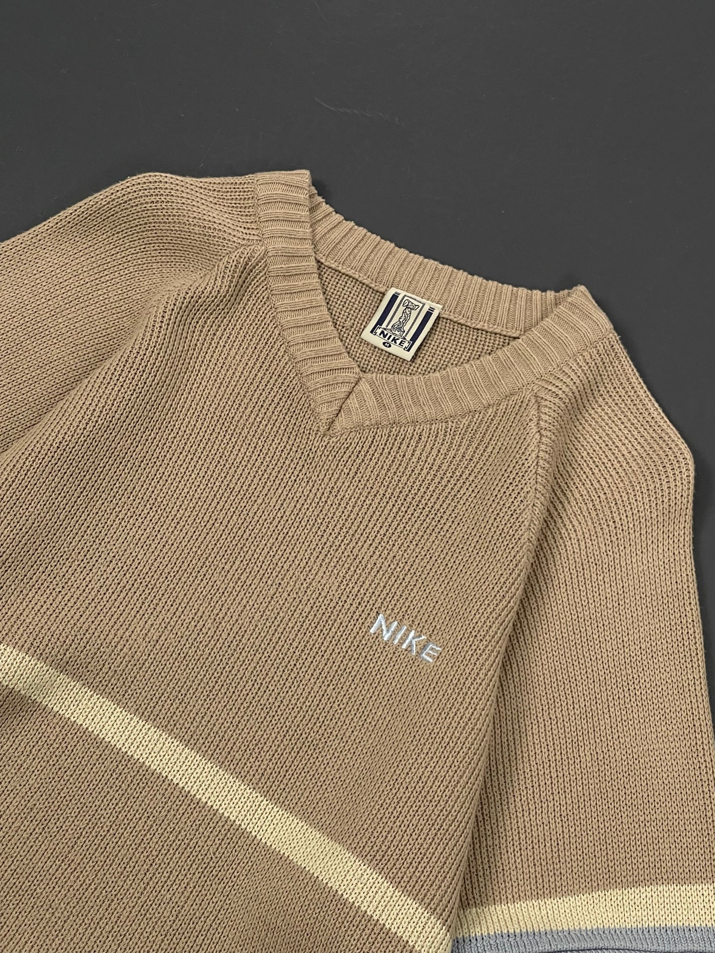 NIKE V-NECK JERSEY DOUBLE COLOUR PREMIUM VINTAGE