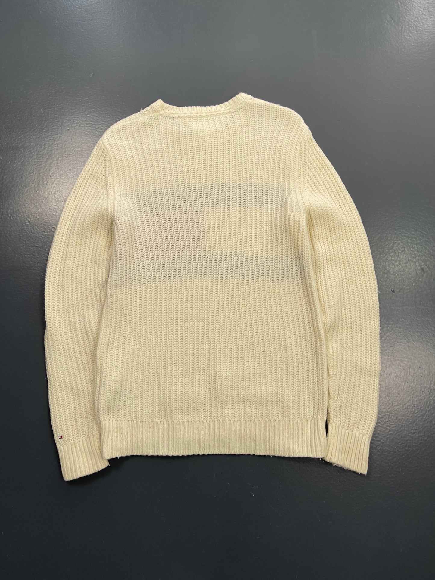 TOMMY HILFIGER ROUND NECK JERSEY BIG LOGO PREMIUM VINTAGE