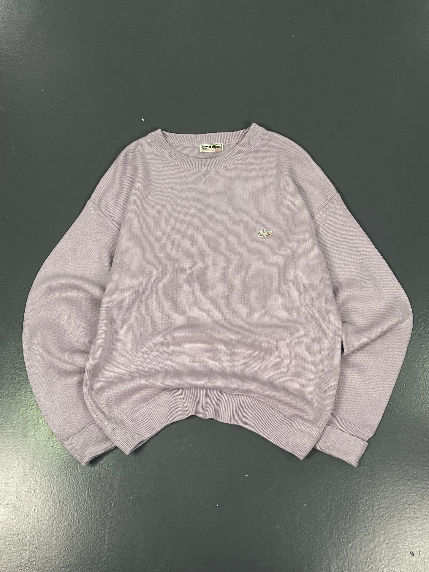 LACOSTE ROUND NECK JERSEY PREMIUM VINTAGE