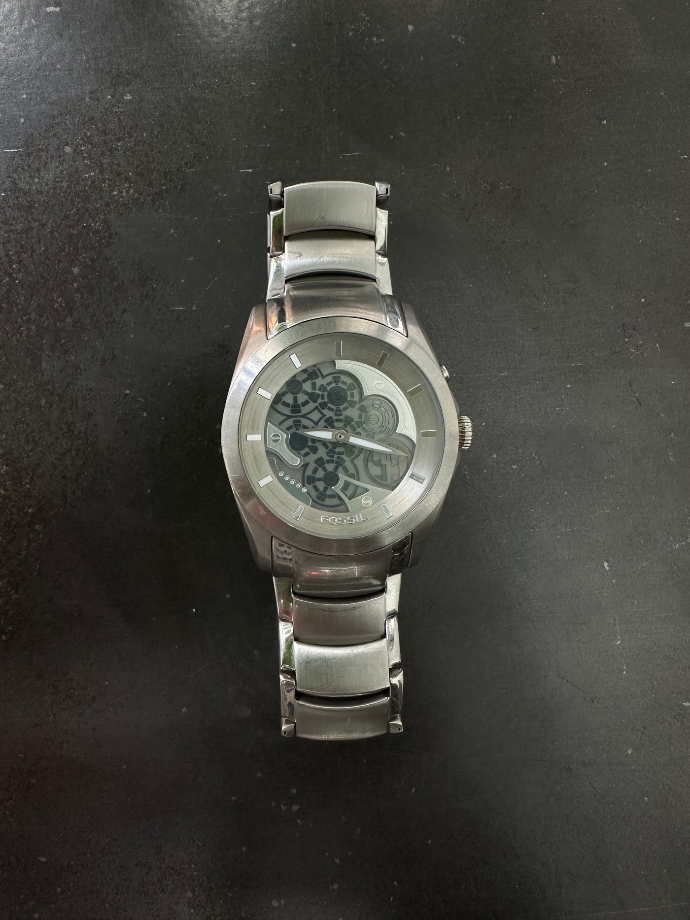 RELOJ FOSSIL BIG TIC GEAR Y2K