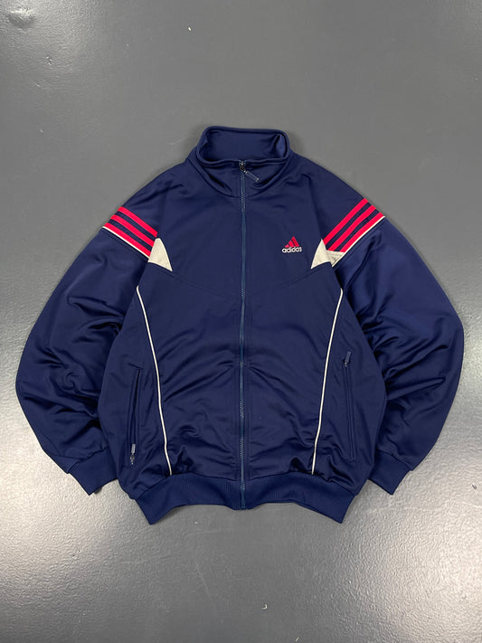 ADIDAS ZIP UP WINDBREAKER BIG BACK LOGO PREMIUM VINTAGE