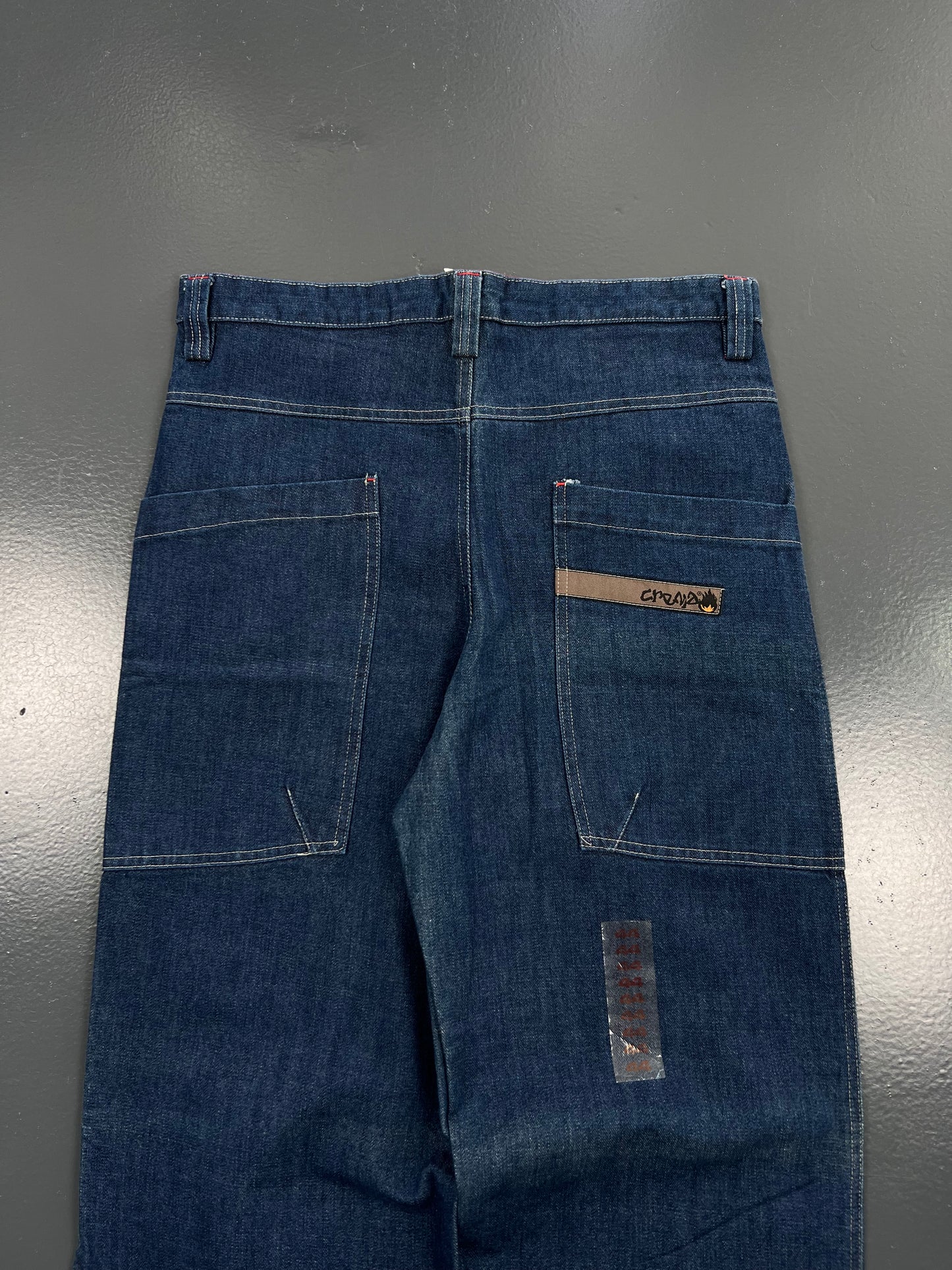 PANTALÓN CREMA VAQUERO VINTAGE