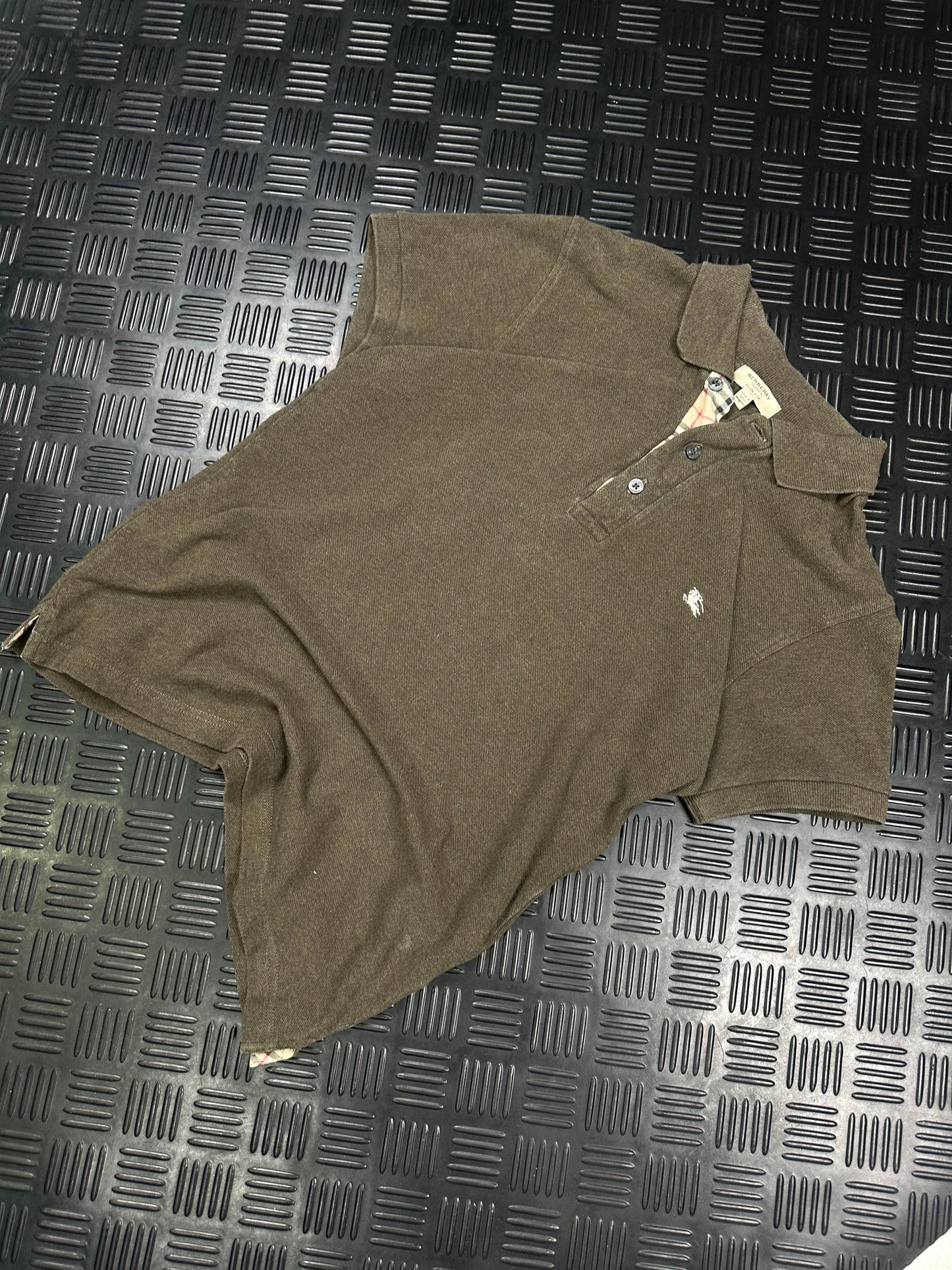 POLO BURBERRY WOMEN BUTTON UP VINTAGE