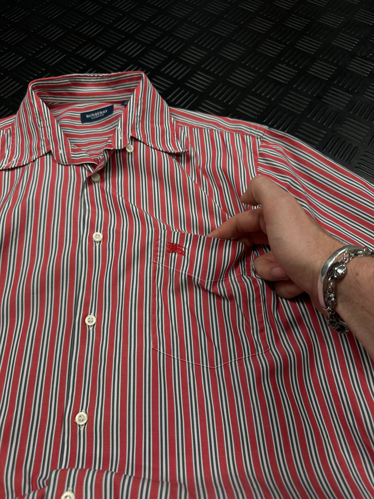 CAMISA MANGA CORTA BURBERRY VINTAGE
