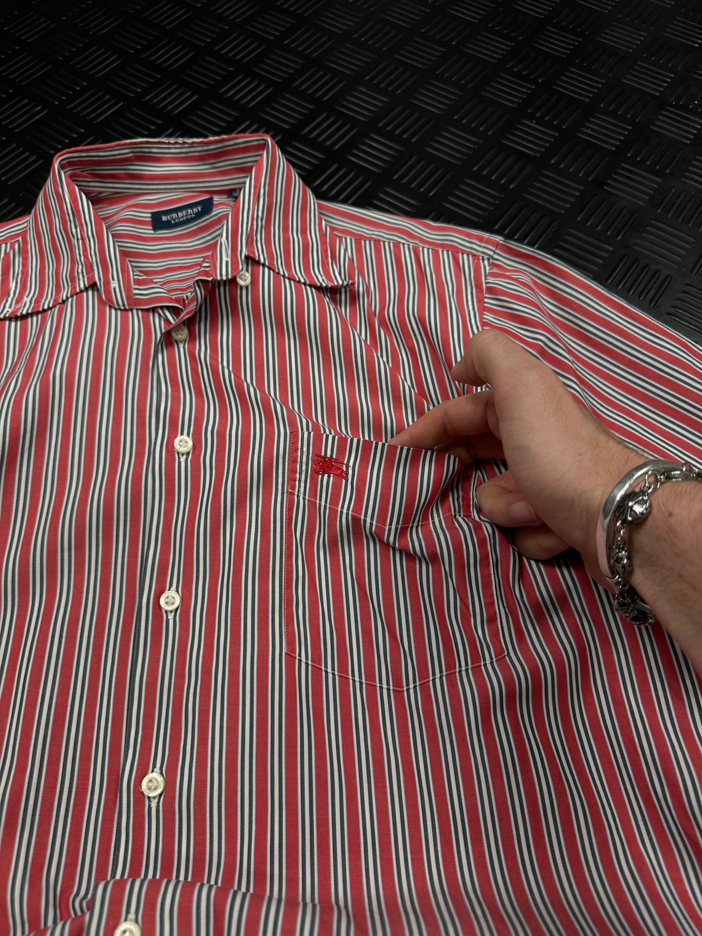 CAMISA MANGA CORTA BURBERRY VINTAGE